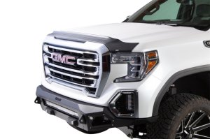 GMC Sierra 3500HD Hood Deflector - Husky Liners - Aeroskin II Low Profile - Textured Black - `15-`18